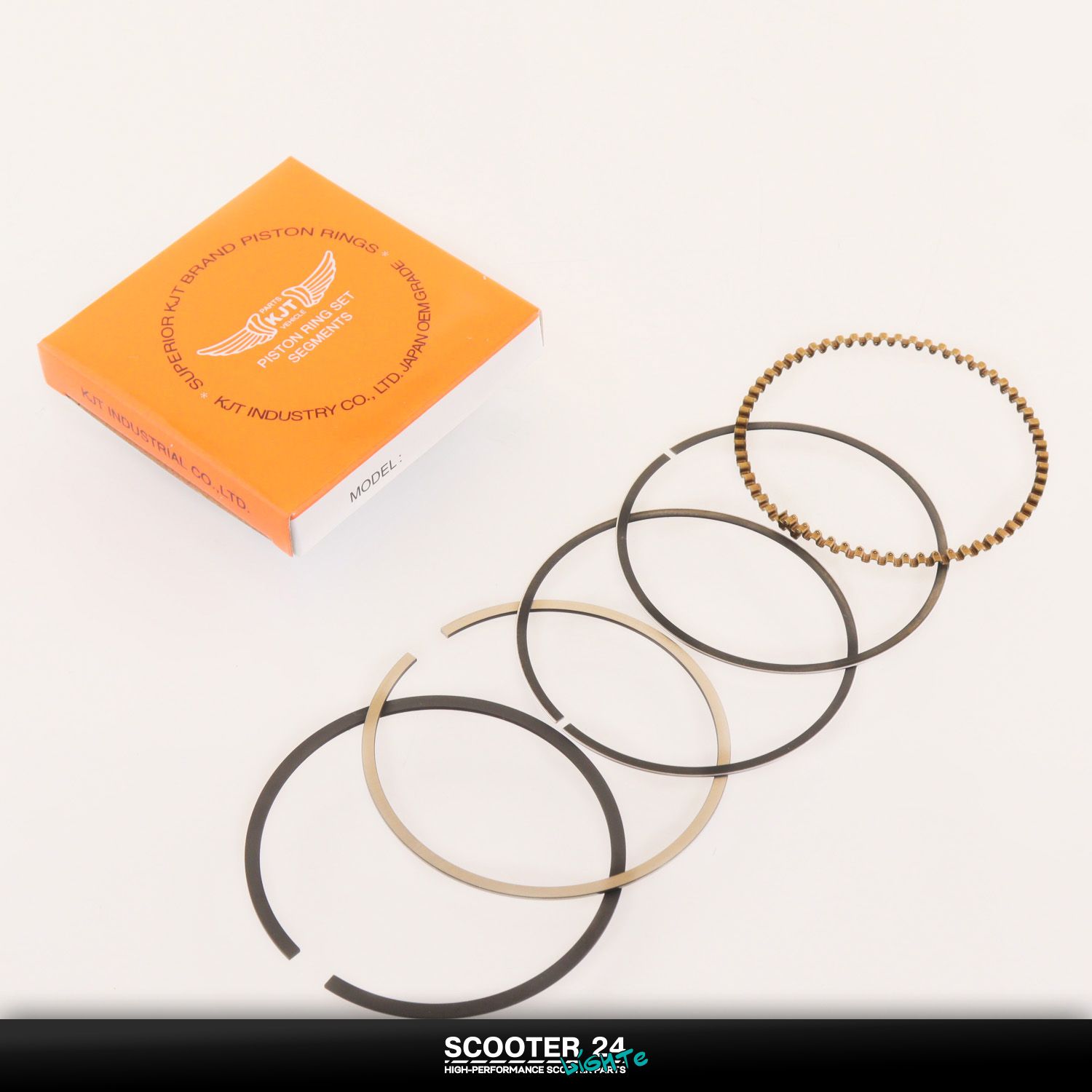 Кольца на мотоцикл 4T CB/CG 157FMI 163FML 165FMM 63 /50 мм (150/200cc STD) "KJT"