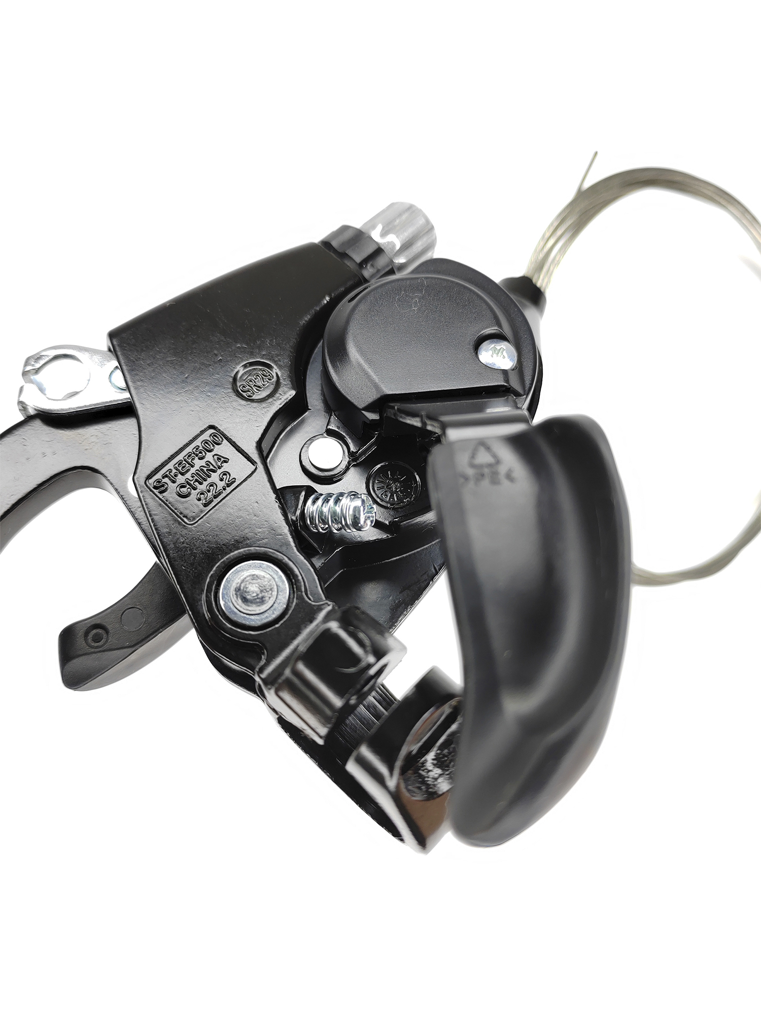 Shimano Шифтер ручка тормоза ST-EF500, 7 скоростей, под 2 пальца, под правую руку, трос 205 см, BOX — Товары для велоспорта — фото 5