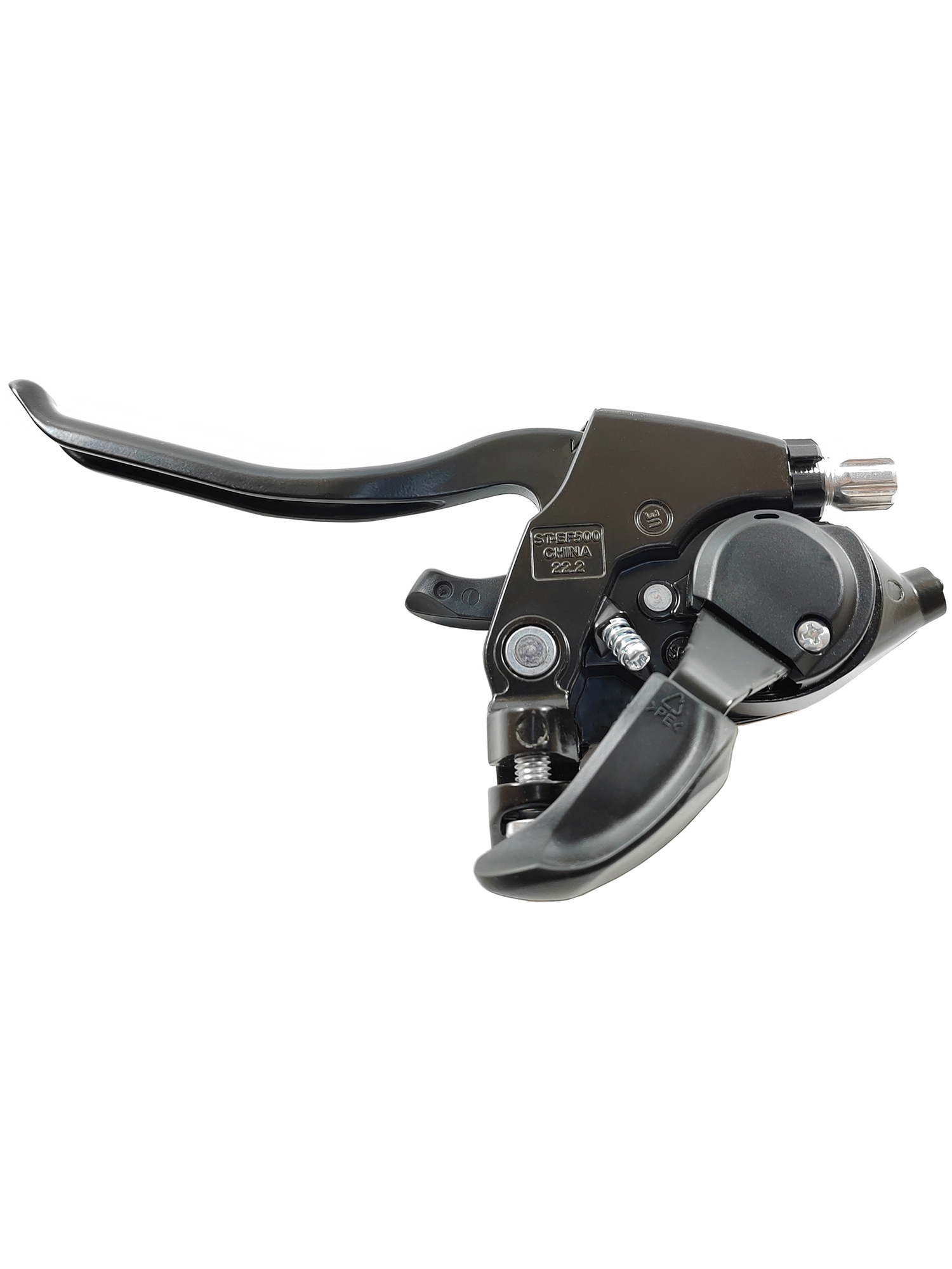 Shimano Шифтер ручка тормоза ST-EF500, 7 скоростей, под 4 пальца, под правую руку, трос 205 см, черный — Товары для велоспорта — фото 3