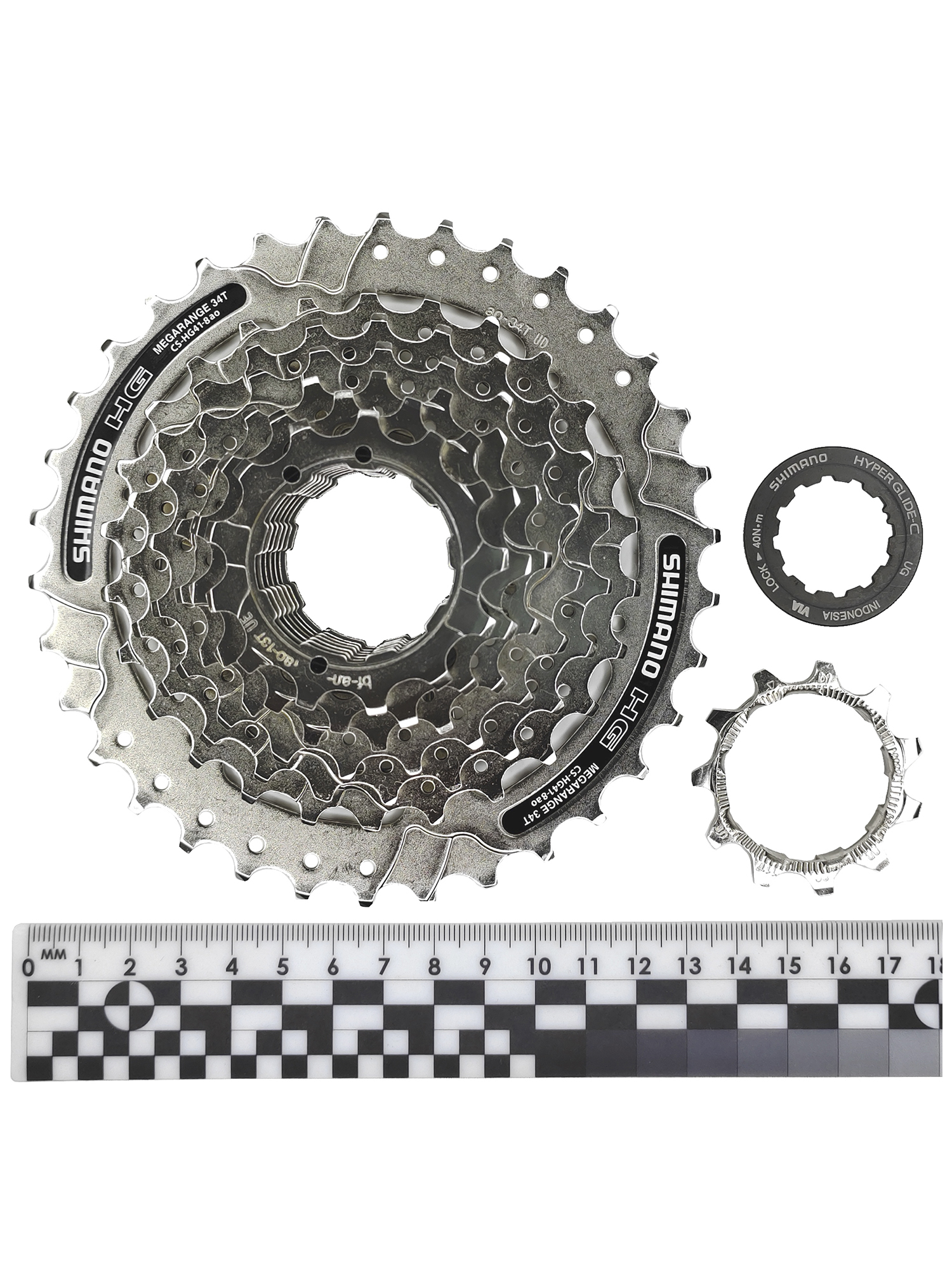 Shimano Кассета звезда задняя HG41, 8 скоростей, звезды 11-34, никелированная — Каталог Ozon — фото 5