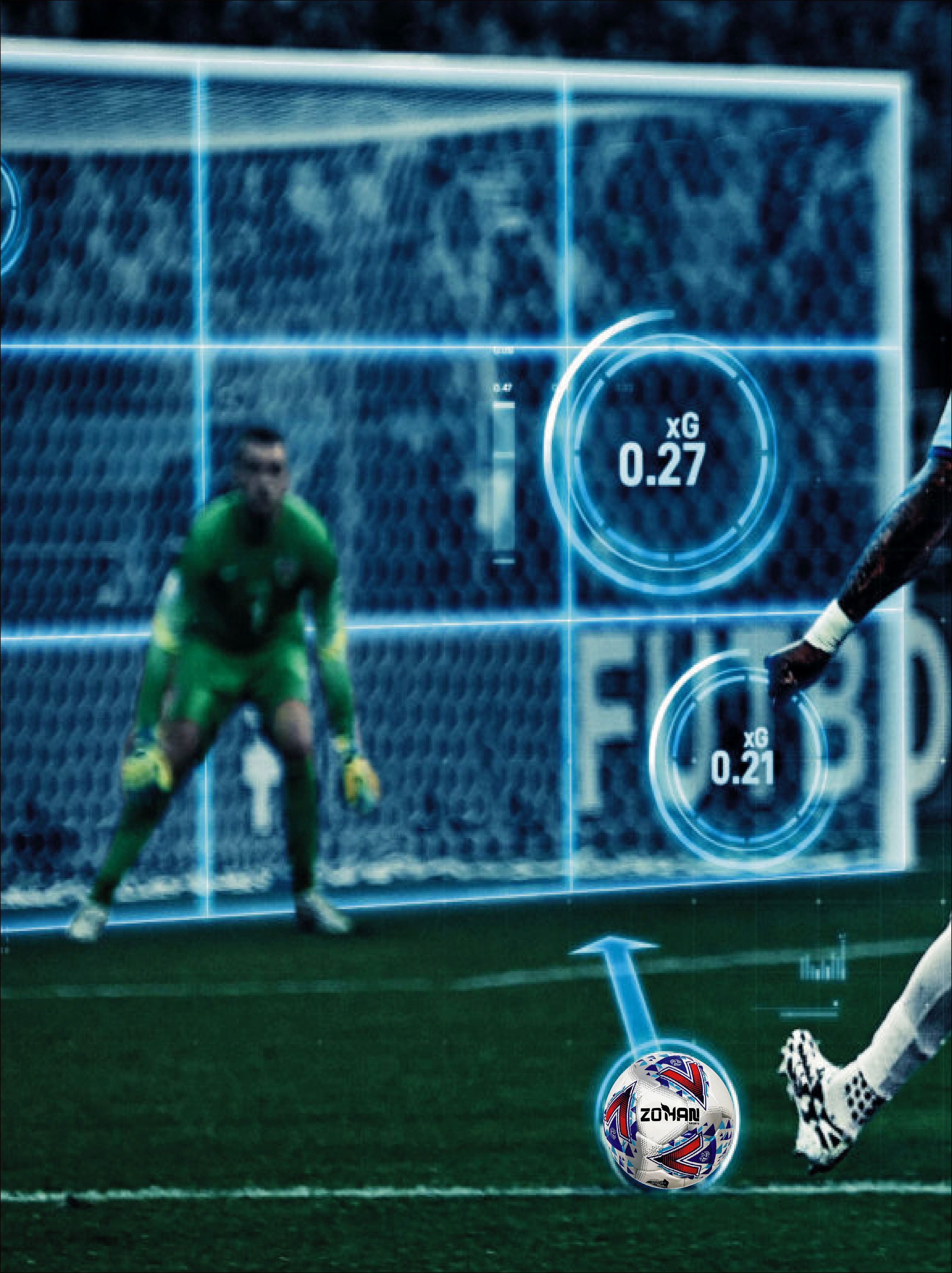 Мяч футбольный, 5 размер,. ручная сшивка,4 подслоя, 32 панели (Вес 420-470г).Пакистан. - фото 4