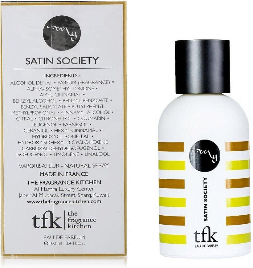 The Fragrance Kitchen SATIN SOCIETY Парфюмерная вода 100 мл The Fragrance Kitchen купить