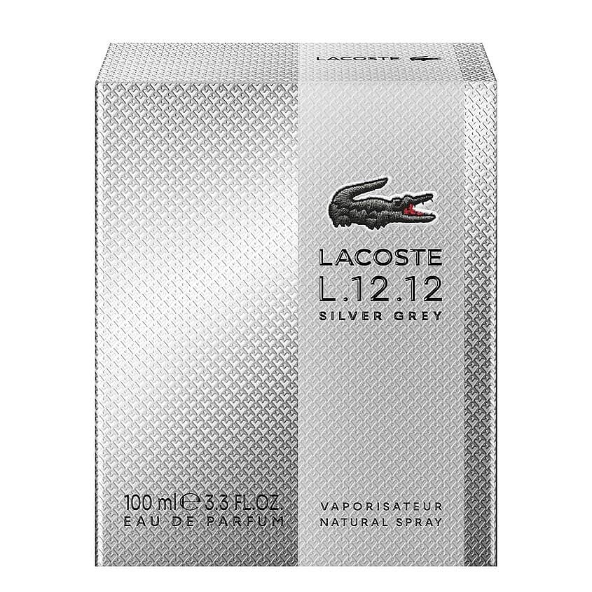 LACOSTE L. 12.12 SILVER GREY Парфюмерная вода 100 мл Lacoste