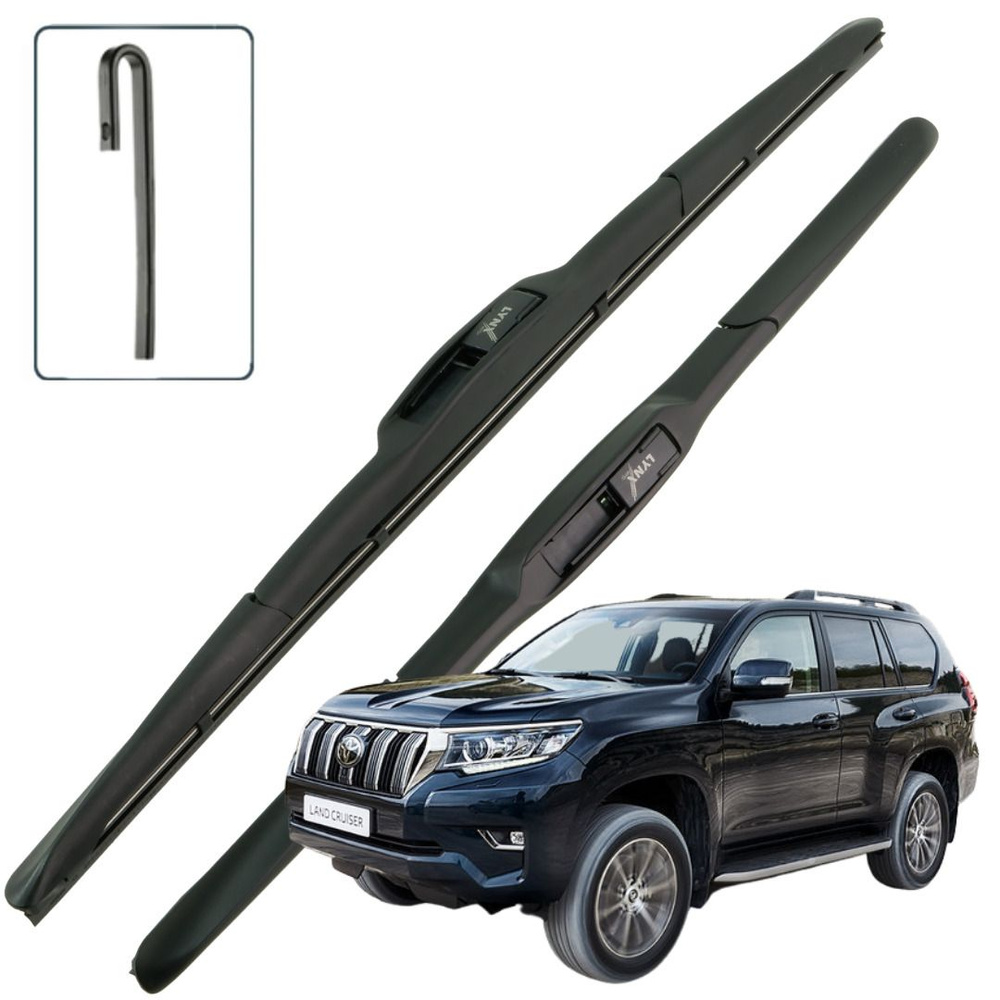 Дворники Toyota Land Cruiser Prado (4) J150 Тойота Ленд Крузер Прадо 150 2-й рест. 2017 2018 2019 2020 #1