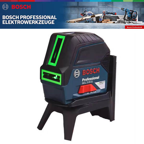 Купить Уровень прибора для маркировки зеленым светом Bosch GCL 2-15G по ...