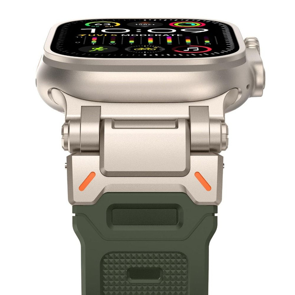 Роскошный каучуковый ремешок для Apple Watch Band Ultra 2 49 мм ...