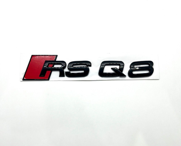 Эмблема ( Орнамент / надпись / шильдик) на крышку багажника Audi RSQ8 ...