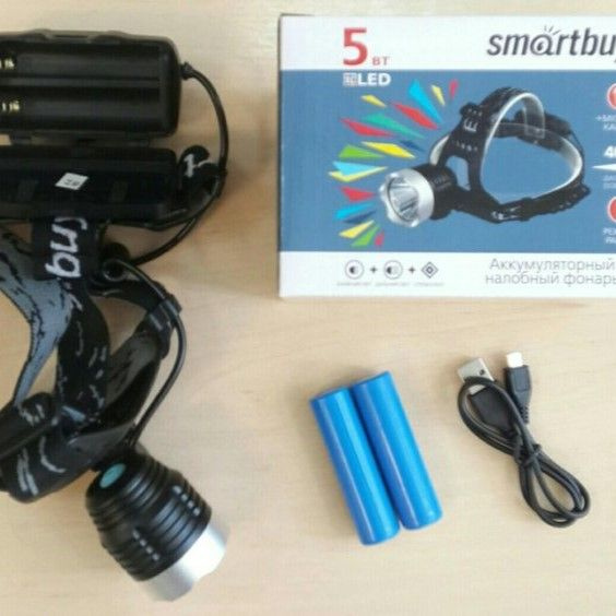 SmartBuy Налобный фонарь - купить с доставкой по выгодным ценам в ...