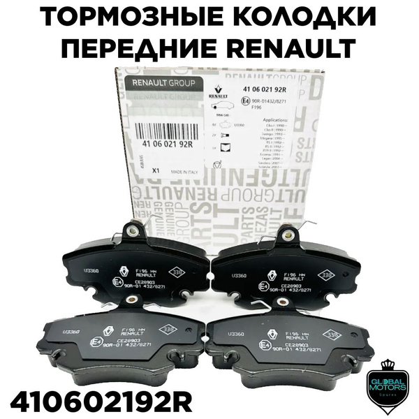 Колодки тормозные Autoparts 410602192R Передние - купить по низким ...