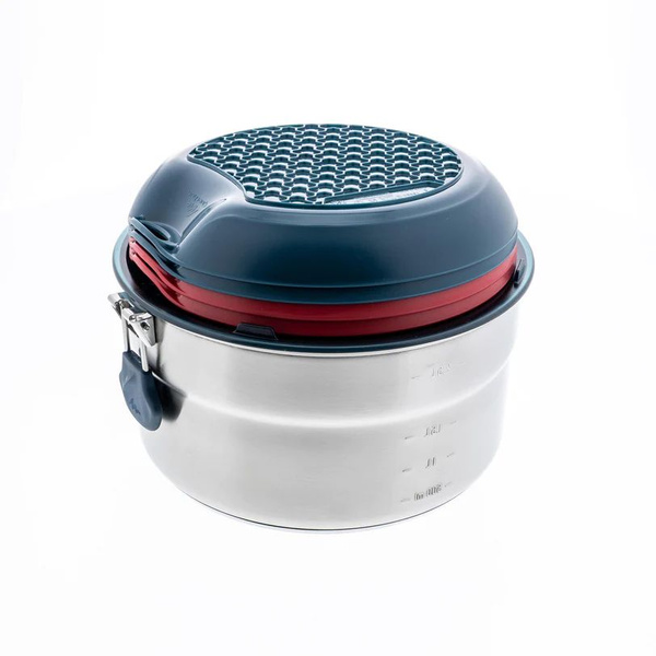 Набор походной посуды из нержавеющей стали Quechua Non-Stick Cookset ...