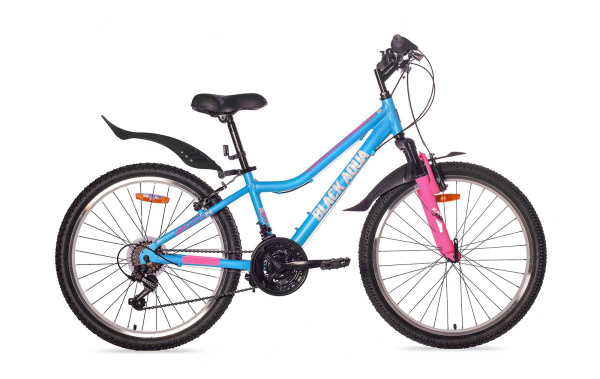 Велосипед взрослый горный BLACK AQUA Lady 2471 V 18 скоростей 24 ...