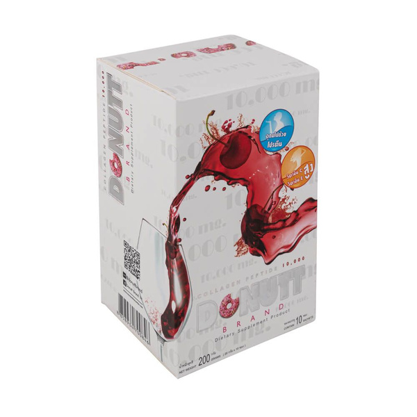 Коллаген питьевой для красоты кожи и здоровья Donutt 10000 мг, упаковка ...