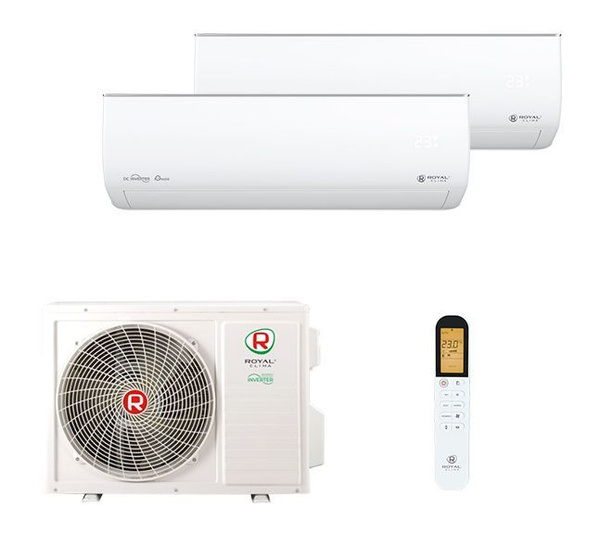 Мульти сплит-система на 2 комнаты ( 20+20 м2) Royal Clima Gamma Multi ...