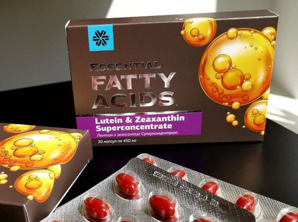 Лютеин и зеаксантин Essential Fatty Acids 30 капсул - купить с ...