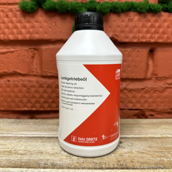 Жидкость гидроусилителя FEBI Power Steering Fluid желтый 1 л 08972 ...