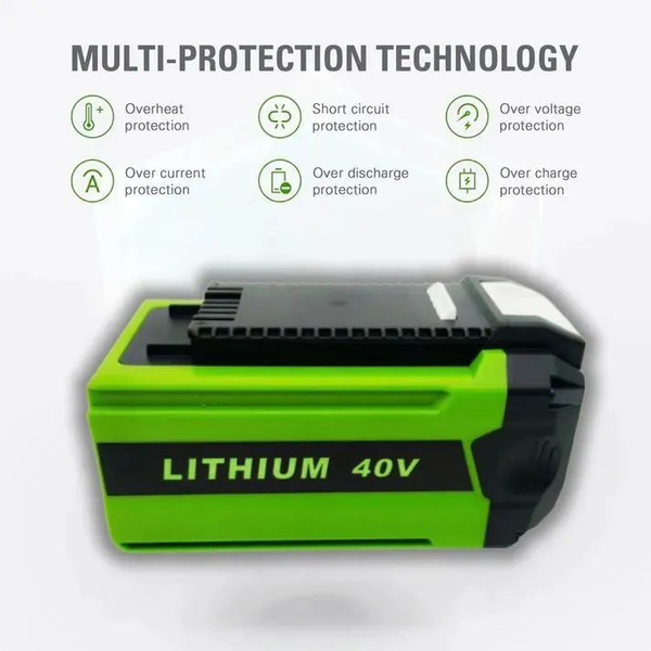 Аккумулятор Greenworks G40B4 40V - купить с доставкой по выгодным ценам ...