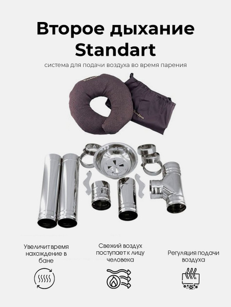 Приточная вентиляция для бани Второе дыхание для бани Standart купить ...