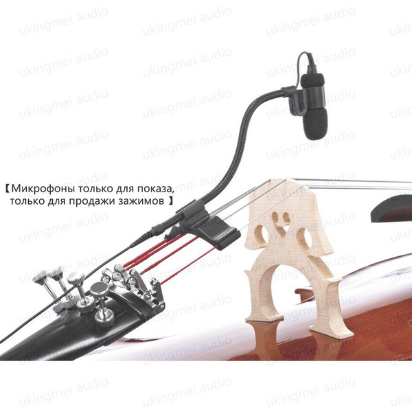 Микрофонная стойка для живого вокала UKINGMEI DPA4099 Зажим для ...