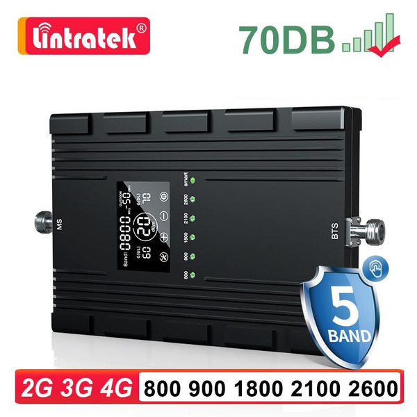 lintratek усилитель сотовой связи 800 900 1800 2100 2600 - купить с ...
