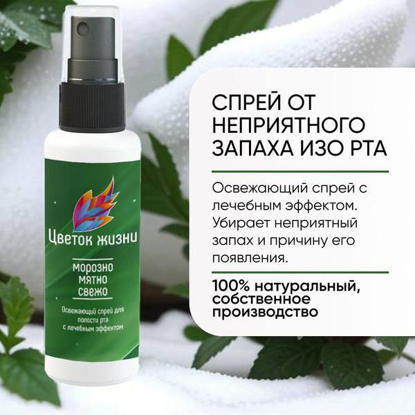 Освежающий спрей для полости рта с лечебным эффектом - купить с ...