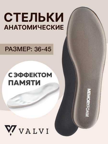 Стельки анатомические, стельки с эффектом памяти, стельки для обуви ...