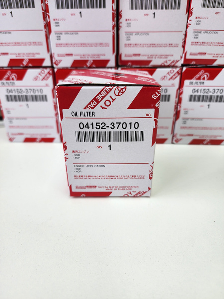Фильтр масляный Toyota 04152-37010 - купить по выгодным ценам в ...