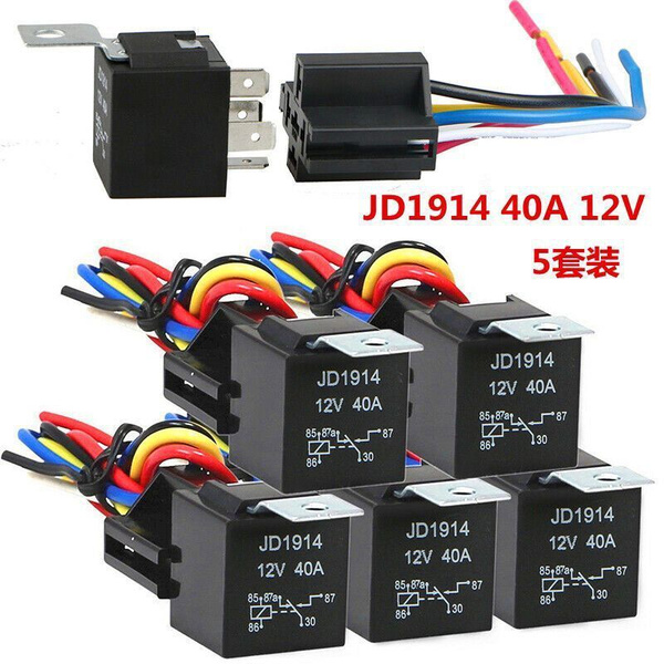 Реле 12v 30 A 5 Контактов Купить