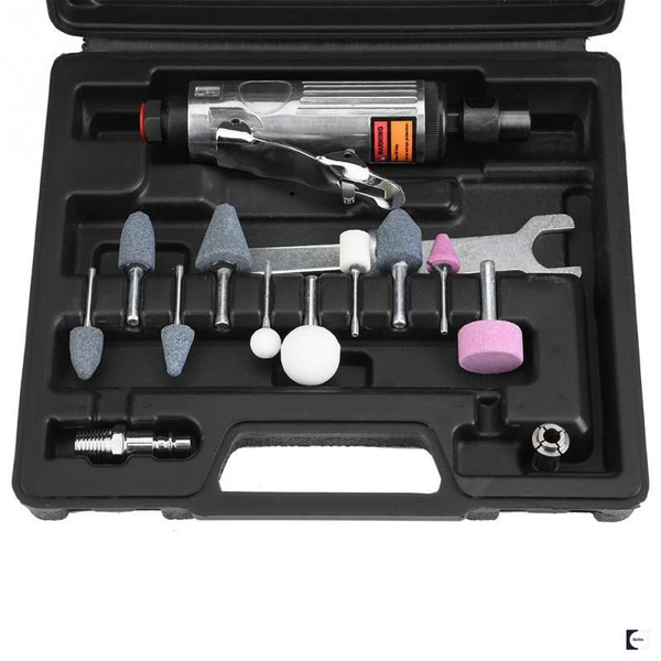 Бормашинка пневматическая с насадками, зажим - цанговый - купить по ...