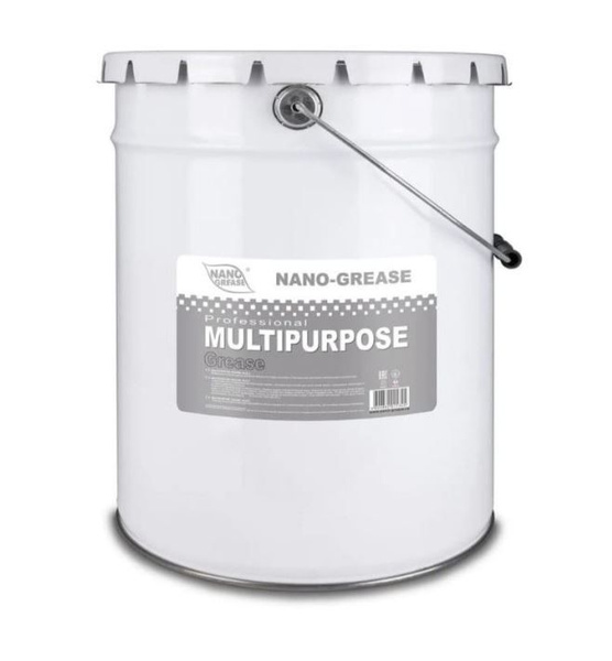 Смазка NANO GREASE GREY MULTIPURPOSE Grease пластичная литиевая ...