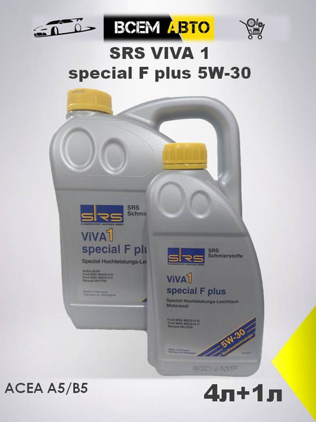 Масло моторное SRS 5W-30 Синтетическое - купить в интернет-магазине ...