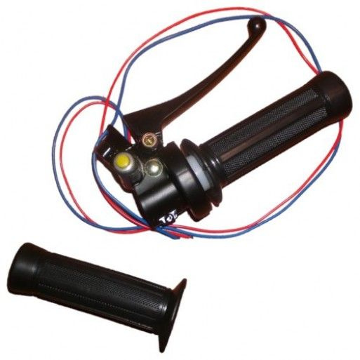 Ручки руля с выключателем и рычагом тормоза веломотора F50,F80 - купить ...