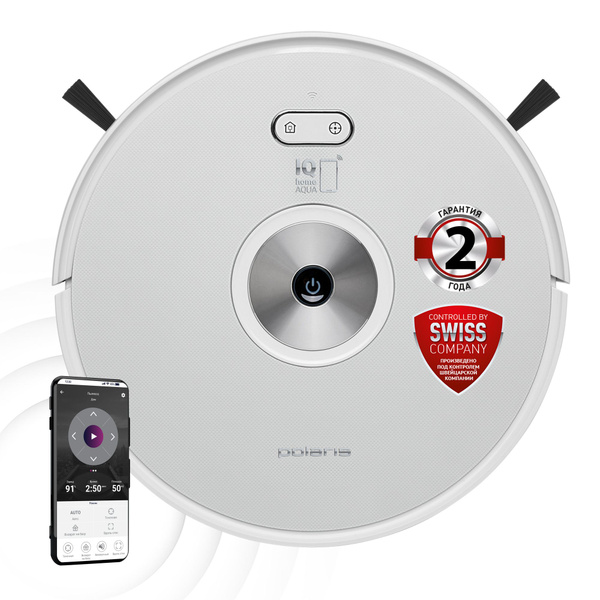 Робот-пылесос Polaris PVCR 3200 IQ Home - купить по выгодной цене в ...