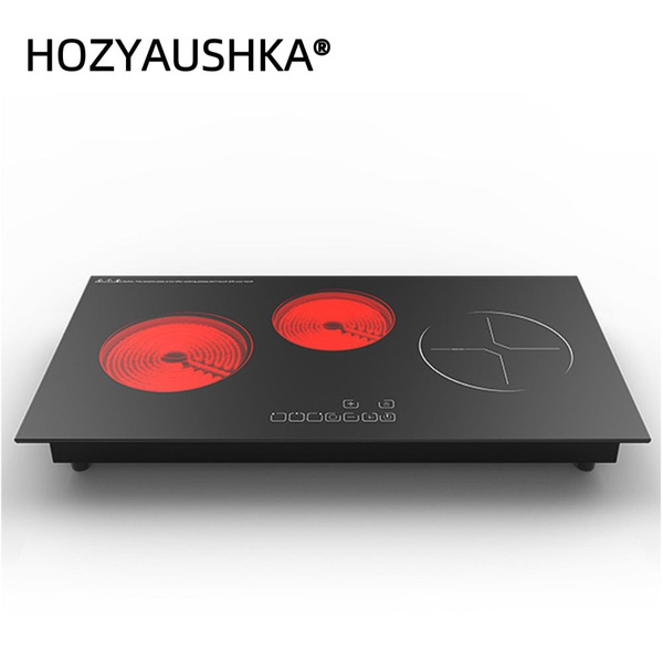 Индукционная плита HOZYAUSHKA, 5000 Вт, 3 конфорки, выдерживает ...