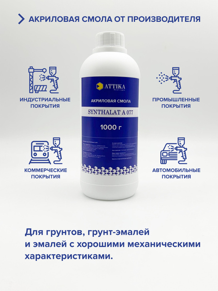 ATTIKA Акриловая смола для творчества 1 шт. - купить с доставкой по ...