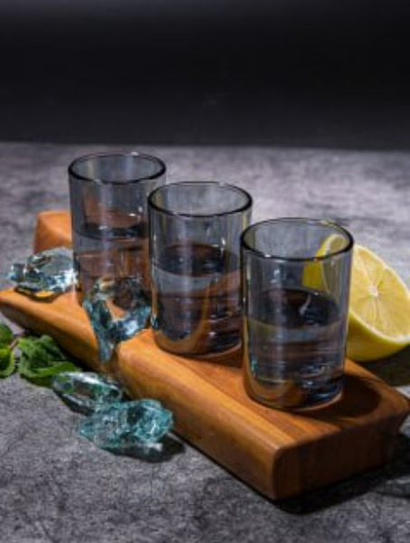Стопка для водки, для виски, 50 мл, Закаленное стекло, Стекло, 6 шт ...