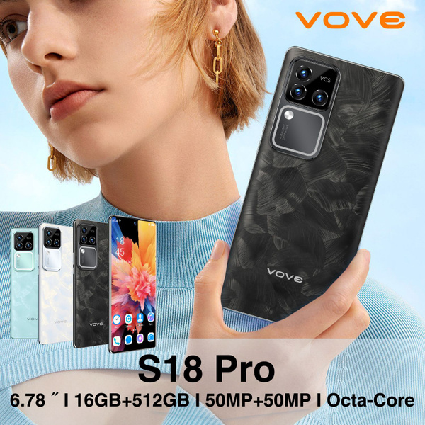 Смартфон Новый игровой телефон s18pro Ultra Slim Ultra HD Android Smart ...