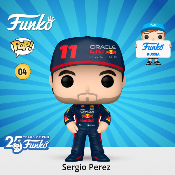 Фигурка Funko POP! Racing F1 Oracle RedBull Racing Sergio Perez / Фанко ...