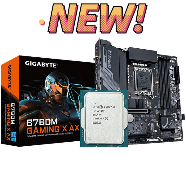 Материнская плата Gigabyte совершенно новый B760M GAMING X AX DDR5+i5 ...