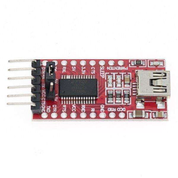 Конвертер-преобразователь USB-UART TTL FTDI FT232RL - купить с ...