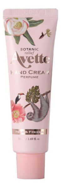 Парфюмерный крем для рук Груша и цветок фрезии Avette Botanic Relief ...