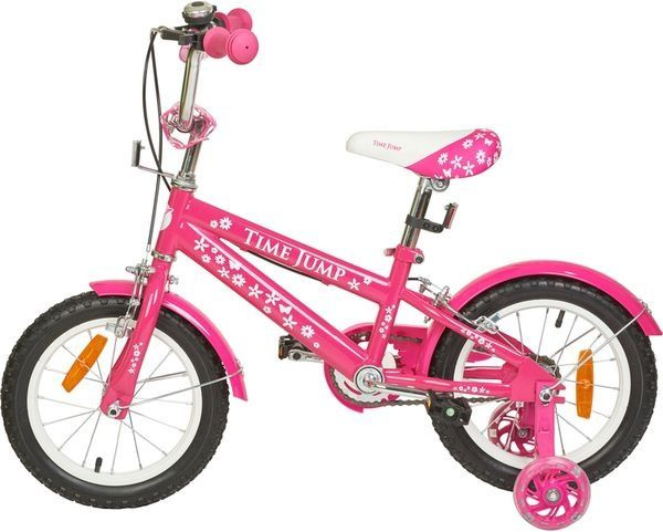 Велосипед TimeJump TJ14PK22 14 дюйм 2021 10 дюймов розовый - купить по ...