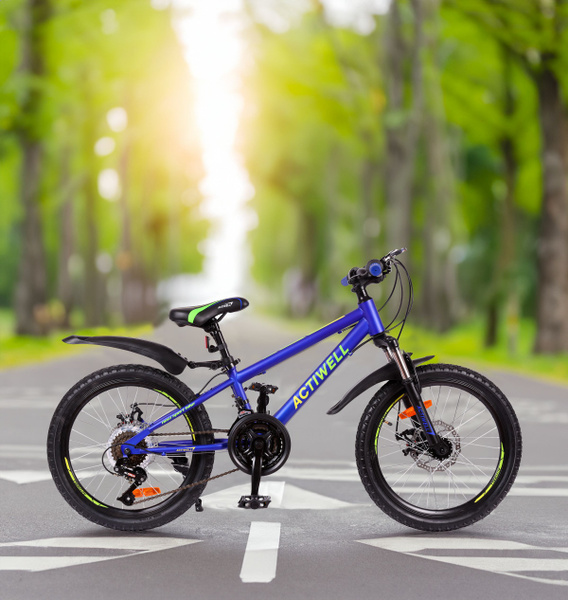 Скоростной детский / подростковый велосипед ACTIWELL Joy 20", 21 ...
