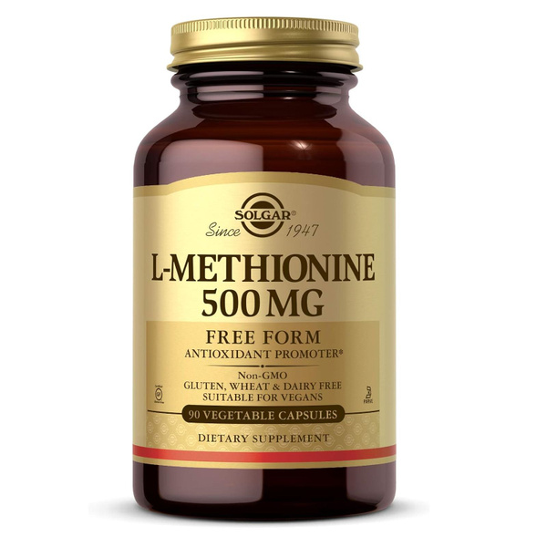Метионин L-Methionine 90 вег. капсул (Solgar) - купить с доставкой по ...