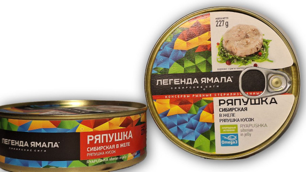 Консервы "Ряпушка сибирская в желе (ряпушка кусок)", 227 гр. - купить с ...