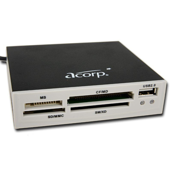 Устройство чтения карт памяти All-in-One (+ USB port) Card Reader USB 2 ...