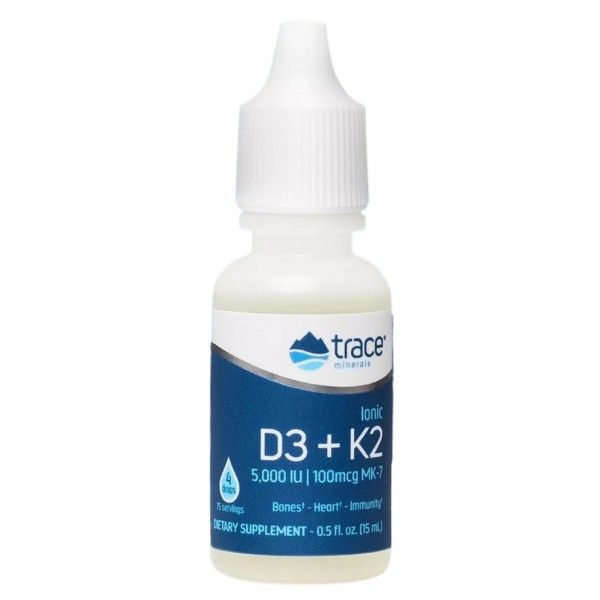 Trace Liquid Vitamin D3 + K2 15ml / Трейс Витамин Д3 + К2 15мл - купить ...