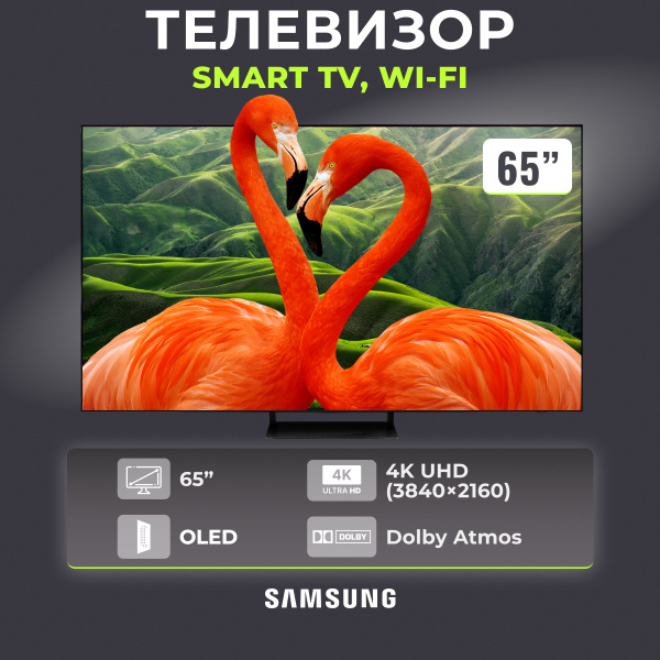 Купить телевизор Samsung QE55S90CAUXRU 65" - купить с доставкой по ...