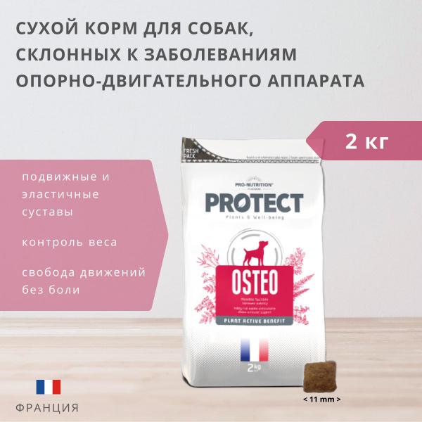 Flatazor Protect Osteo Dog для собак, 2 кг 810204 купить на OZON по ...