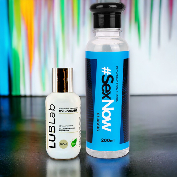 Анальный заживляющий лубрикант LUBLab 100 мл + смазка SexNow Сlassic ...