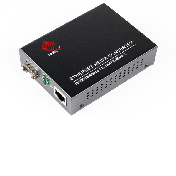 Медиаконвертер оптический MultiCo MY-MC1110SFP, "витая пара ...